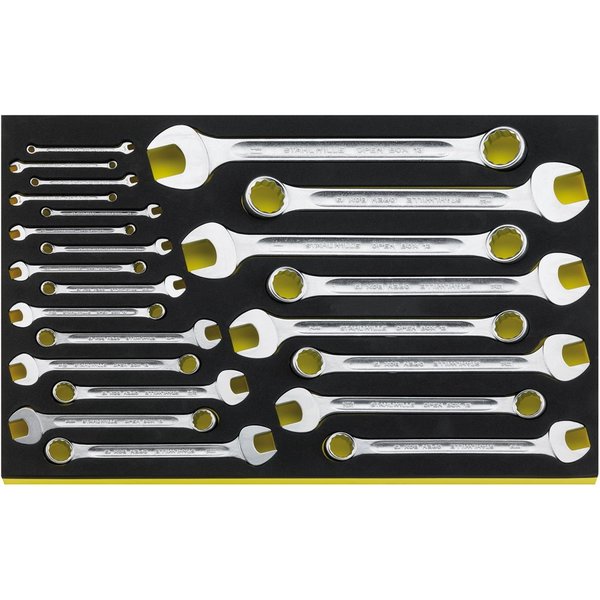 Stahlwille Tools Combination Wrenchs i.TCS inlay No.TCS 13A/23 3/16-1 1/8 3/3-tray23-pcs. 96830885